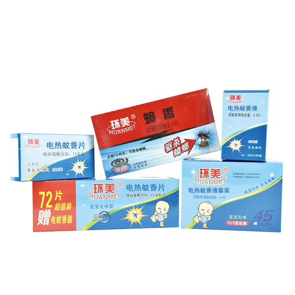 環(huán)美-蟑香、電熱蚊香液、電熱蚊香片
